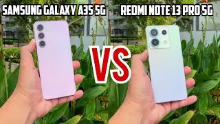 SELISIH 500RIBU, AMBIL SAMSUNG ATAU REDMI?! SAMSUNG GALAXY A35 5G VS REDMI NOTE 13 PRO 5G