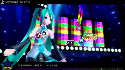 Project Diva F 2nd [ENG Edit] Voc@loid In Love [7★ PERFECT]