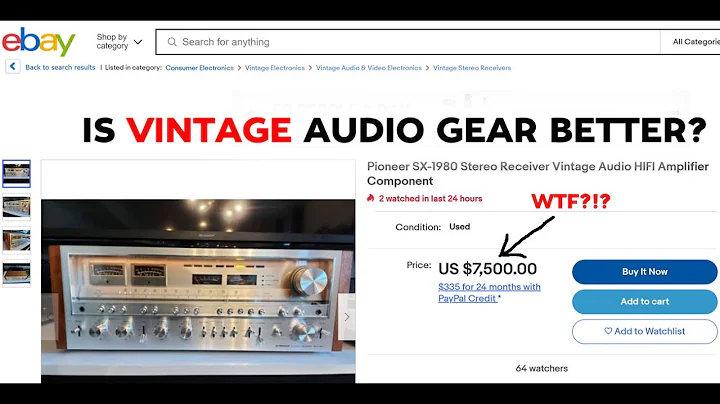 Is Vintage Audio Gear Better or More Nostalgic?
