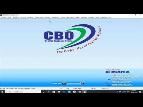 CBO ERP Overview