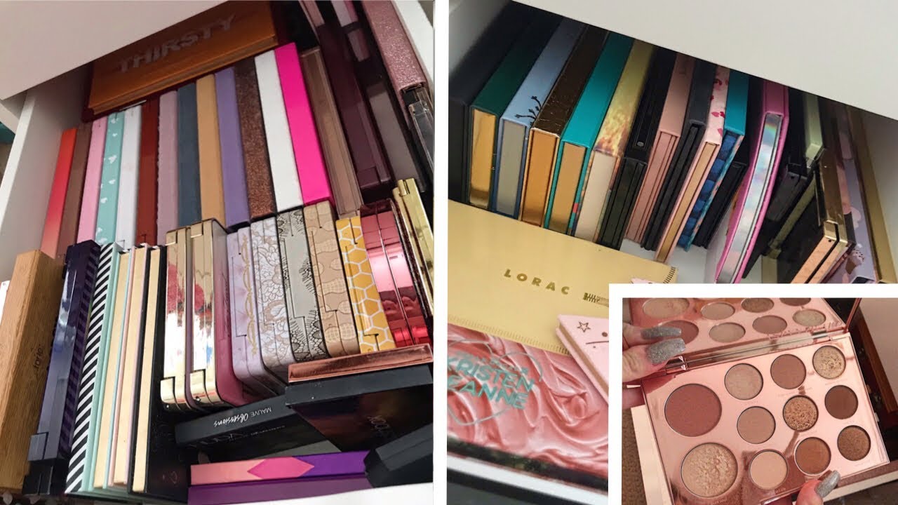 HUGE Eyeshadow Palette Collection (100+ PALETTES!!!) YouTube