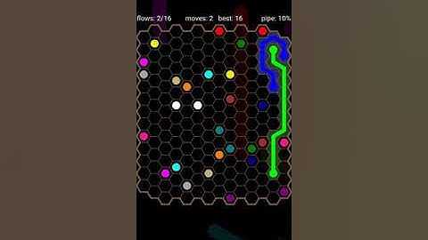 How To Solve Flow Free Hexes Premium 14x14 Mania Level 84 Board Walk Through Solution Walkthrough