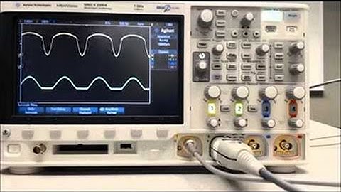 Using a Keysight Oscilloscope as a basic I-V Curve Tracer