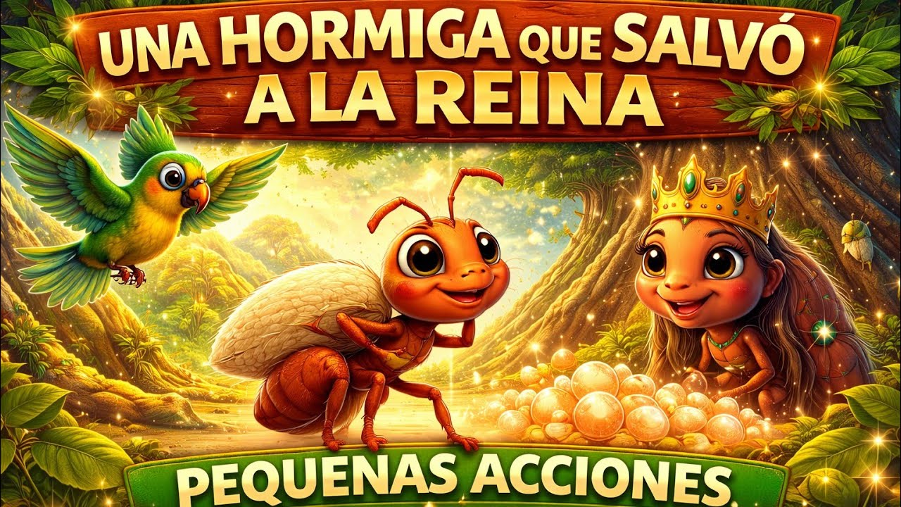 Una Hormiga que Salvó a la Reina | Pequeñas Acciones, Grandes Resultados