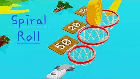 Spiral Roll Very satisfying and relaxing ASMR slicing game 58