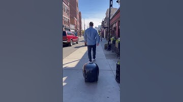 Your new fav, high-tech personal assitant - introducing gitamini, the cargo-carrying following robot