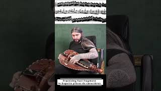 Some fast passages fragment practice with Dupuits on my beautiful baroque hurdy gurdy #baroque