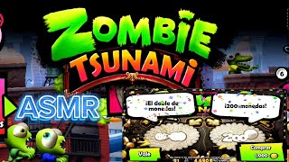 ASMR - Jugando por primera vez Zombie Tsunami