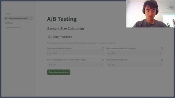 Building A/B testing widgets