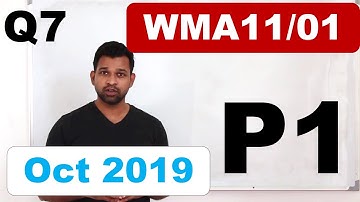 Oct/Nov 2019 WMA11 (Q7)