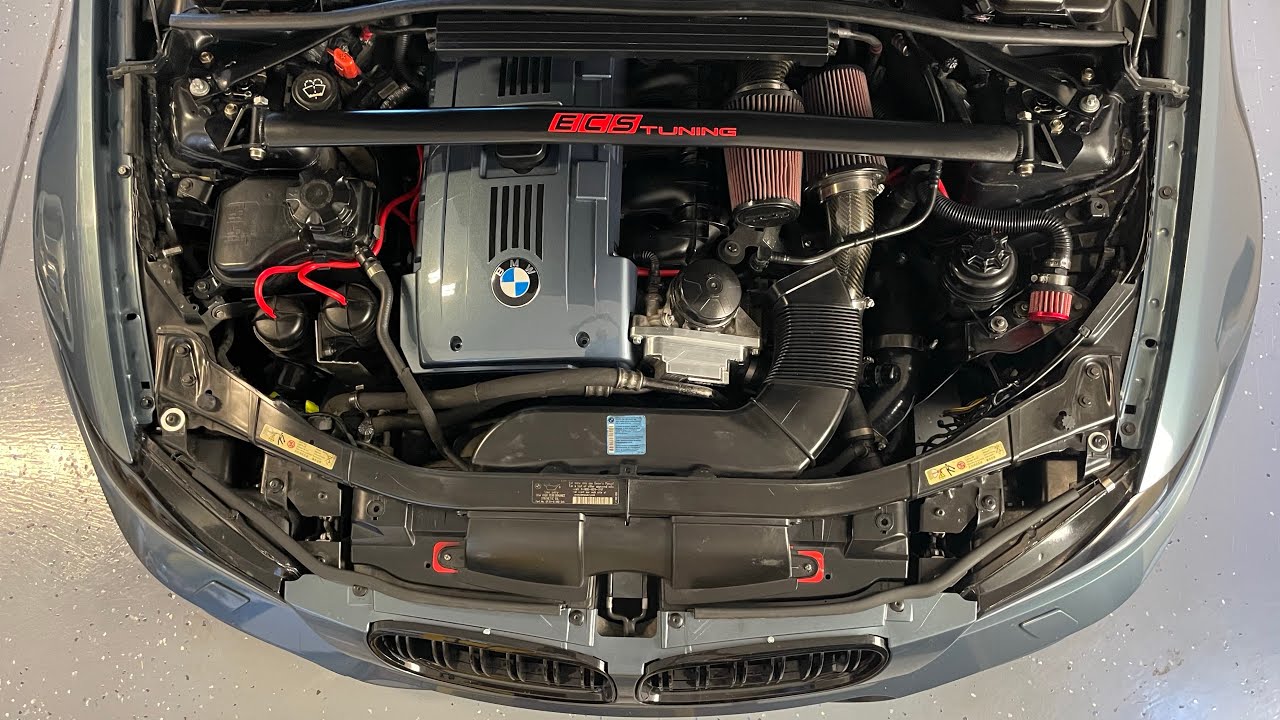 FBO N54 335i-MHD S2+/XHP S3 exhaust POV, burbles, blow off, downshifts ...