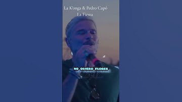 Thumbnail of La K'onga & Pedro Capó ( La Fiesta) #musica #paradedicar #cumbia #cuarteto #music #amor #rolitas