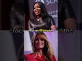 Melania Reacts to Barron DNA Leak — Jasmine Crockett Fires Back #shorts