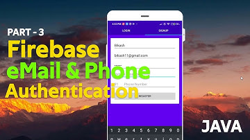 Firebase Email & Phone Authentication With OTP  | Part 3 | Implementing  TabLayout