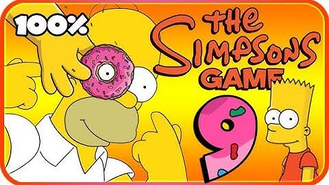 The Simpsons Game Walkthrough Part 9 - 100% (X360, PS3, PS2, Wii, PSP) Invasion Of Yokel-Snatchers
