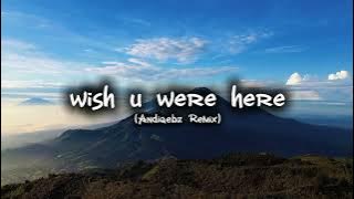 DJ SLOW REMIX !!! Avril Lavigne - Wish you were here (Rawi Beat Style)