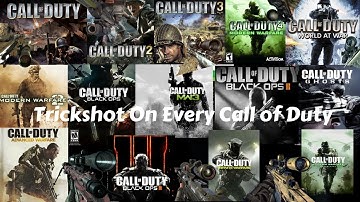 Trickshot on EVERY SINGLE Call of Duty Game
