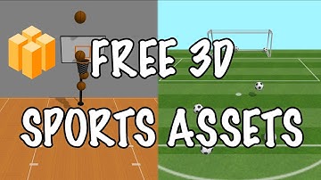 How to Setup Physics for Basketball and Soccer with Buildbox Free 3d Sports Assets