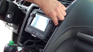 How to remove factory stereo  Chevy traverse 2013-2017