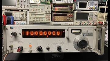 #257 HP 5245M Frequency Counter from 1967 - Restore Teardown