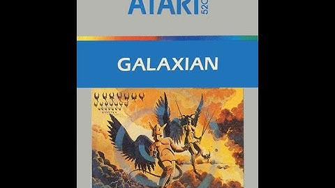 Galaxian (Atari 5200 Emulated) Skill Level 5 / 13,610