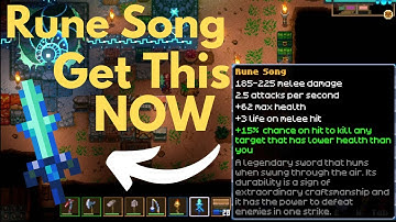 Core Keeper - Get Rune Song NOW - Best Weapon?