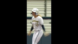 Jenissa Conway Three-Run Homer vs. Washington | Michigan Softball