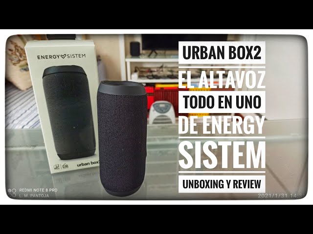 Energy Sistem urban box2 el Altavoz TODO en UNO, Unboxing y Review