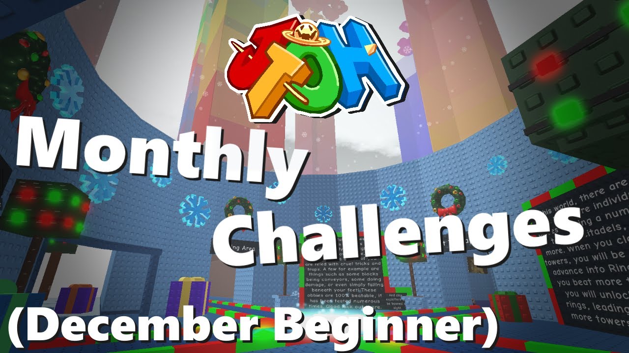 Roblox jtoh monthly challenges december beginner youtube