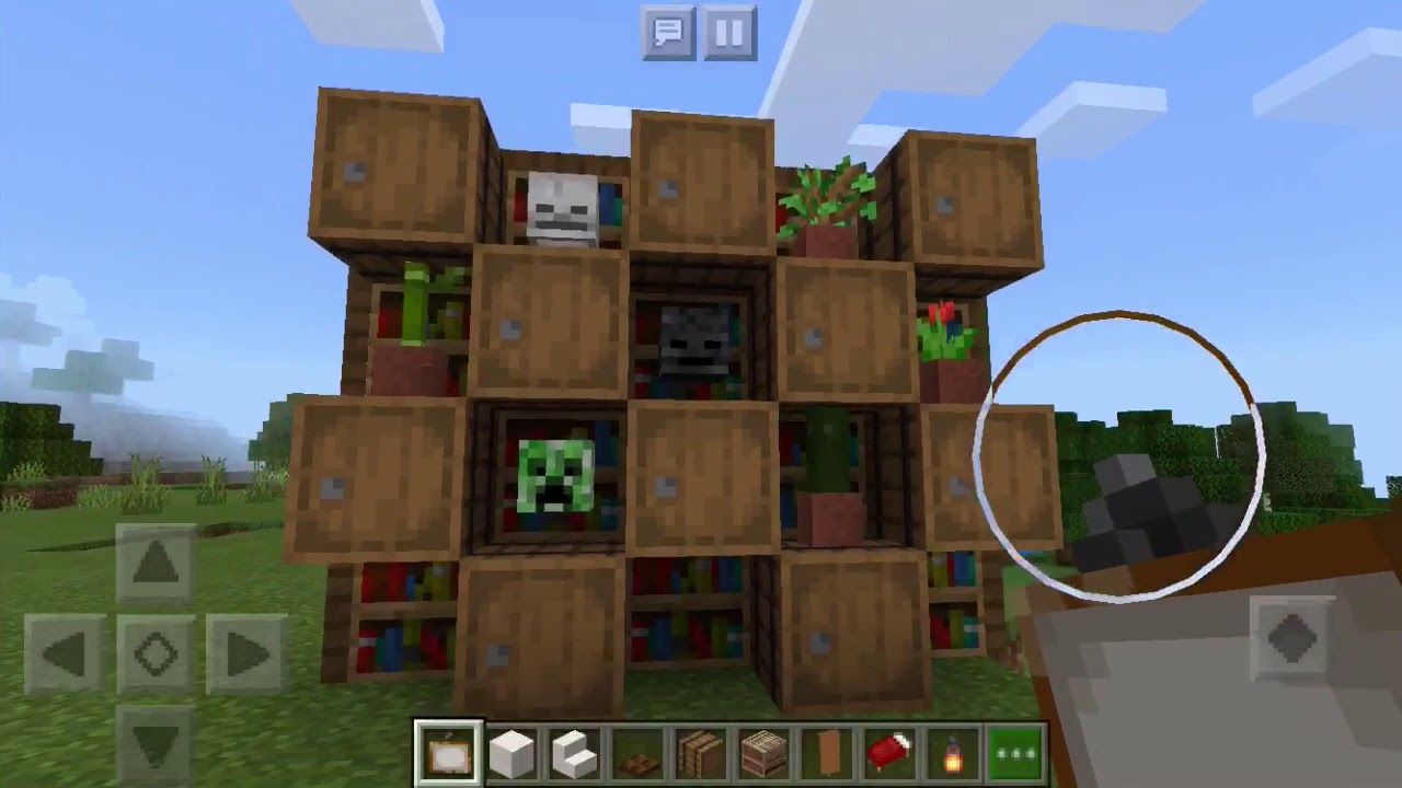 5 decoraciones para Minecraft (veamos como quedan) YouTube