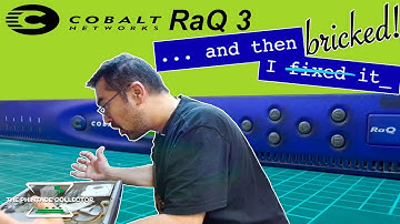 Cobalt Networks RaQ 3: Reviving a 1999 web hosting appliance!