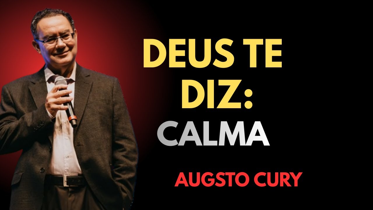 DEUS TE DIZ: PARE DE SE PREOCUPAR | Neurociência da Ansiedade e da Fé | Augusto Cury