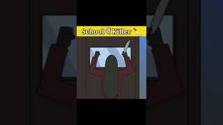 ⁣School मैं Killer 🔪 | Short horror story #shorts #shortsvideo