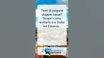 Temi di pagare doppie #tasse in #estonia ? #perte #consulenzabusiness #startupestonia #business