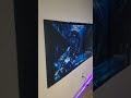 Why our projector screen demonstrations continue to be unmatched fully lit room zero washout!