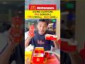 Mcdonalds giving Free Burger , Free Fries , Free Coke 😱🥳😍 #free #burger #mcdonalds #viralvideo