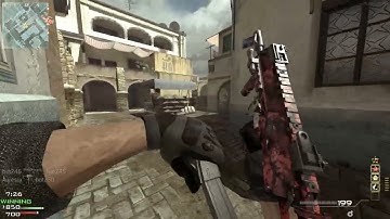 30-5 vs Very Hard Bots w/ MP7 on Seatown -- MW3/IW5