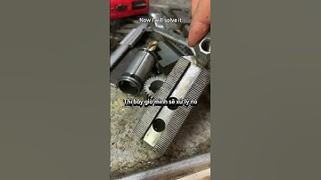 Xử lý vấn đề của măm cặp máy tiện CNC | Solve the problem of CNC lathe chuck 🛠️⚙️