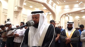 صلاة العشاء من جامع الايمان بالشارقة للقارئ/زبير أحمد لعام ٢٠١٩