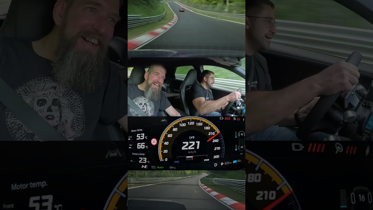 Crazy MAD MAN In IONIQ 5 N Going FULL SEND Rburgring