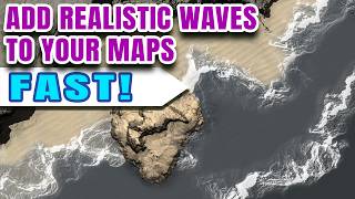 Realistic Shores/Waves For Your Fantasy Maps (Real-Time Workflow, Photoshop)