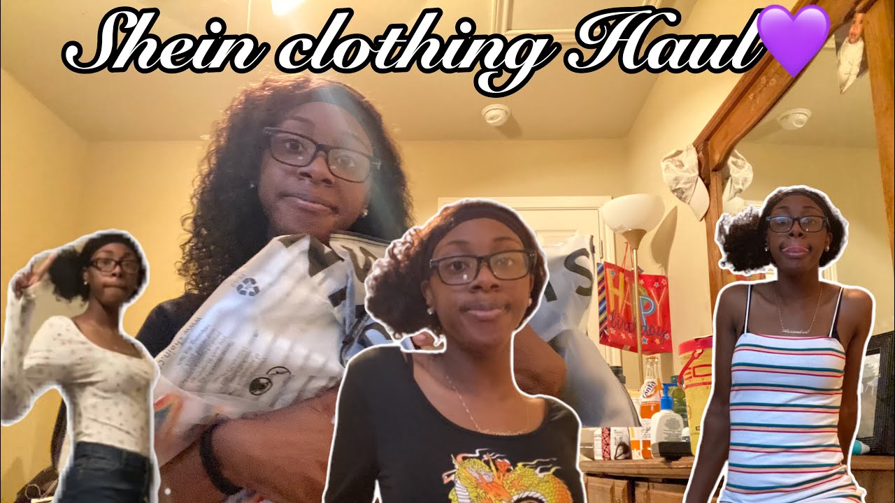 Shein Clothing Haul 💜 - YouTube