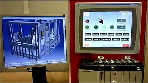 DELMIA Automation V5 - Virtual Commissioning of Inspection Machine