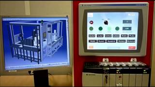 DELMIA Automation V5 - Virtual Commissioning of Inspection Machine