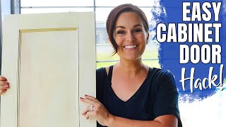 You Can DIY Cabinet Doors w/ NEW EASY Hack! (Bathroom Makeover Pt. 1)