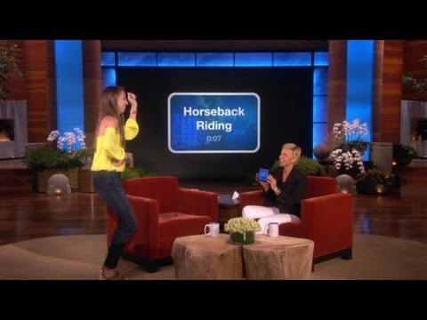 Heads Up! Ellen and a Fan Act Out Clues
