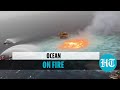 Watch: Fire rages on ocean surface in Gulf of Mexico, video goes viral