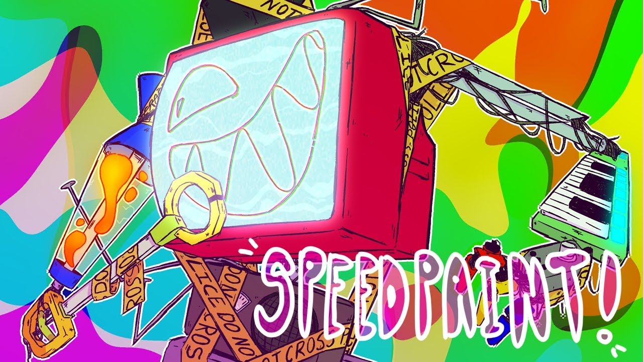[max - invader arcs] [speedpaint] - YouTube