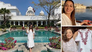 Udaipur’s Best Hotel - Our Stay at Taj Lake Palace Hotel | Shopping in Udaipur | Udaipur Vlog 2