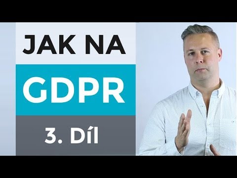 Video: Co je správce a zpracovatel GDPR?